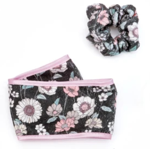 3/$20 Lemon Lavender high & dry microfiber scrunchie & headband duo NWT - Picture 2 of 9